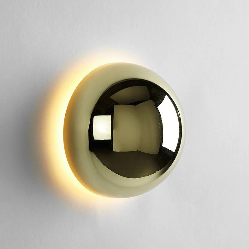Ronde wandlamp Bauhaus stijl