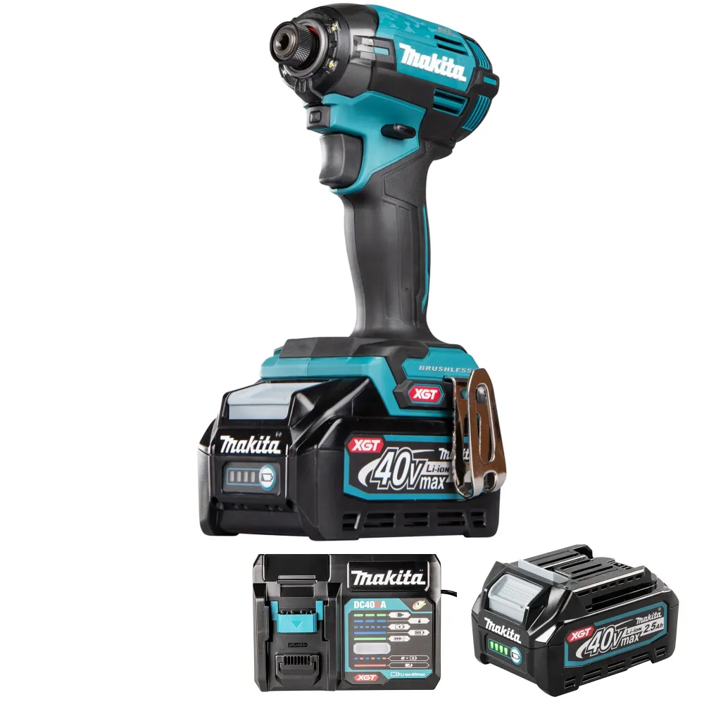 Schroevendraaier Makita TD002GD201 40V 2,5Ah