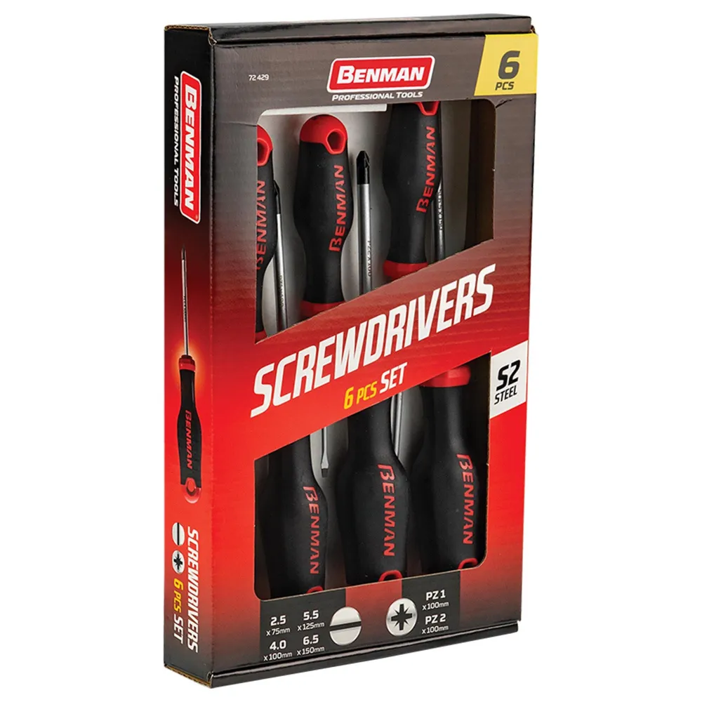 Schroevendraaierset Benman +PZ