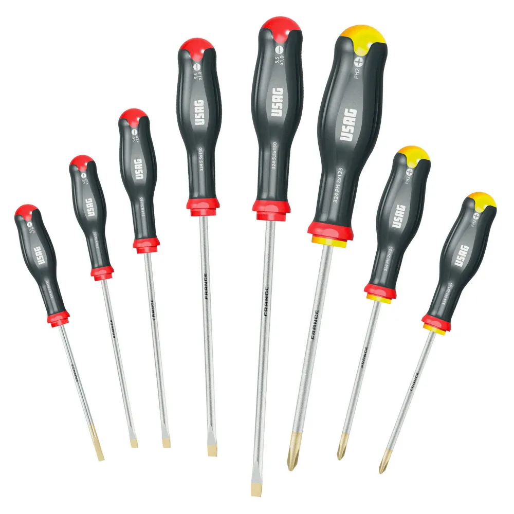 Schroevendraaierset Usag 8 stuks