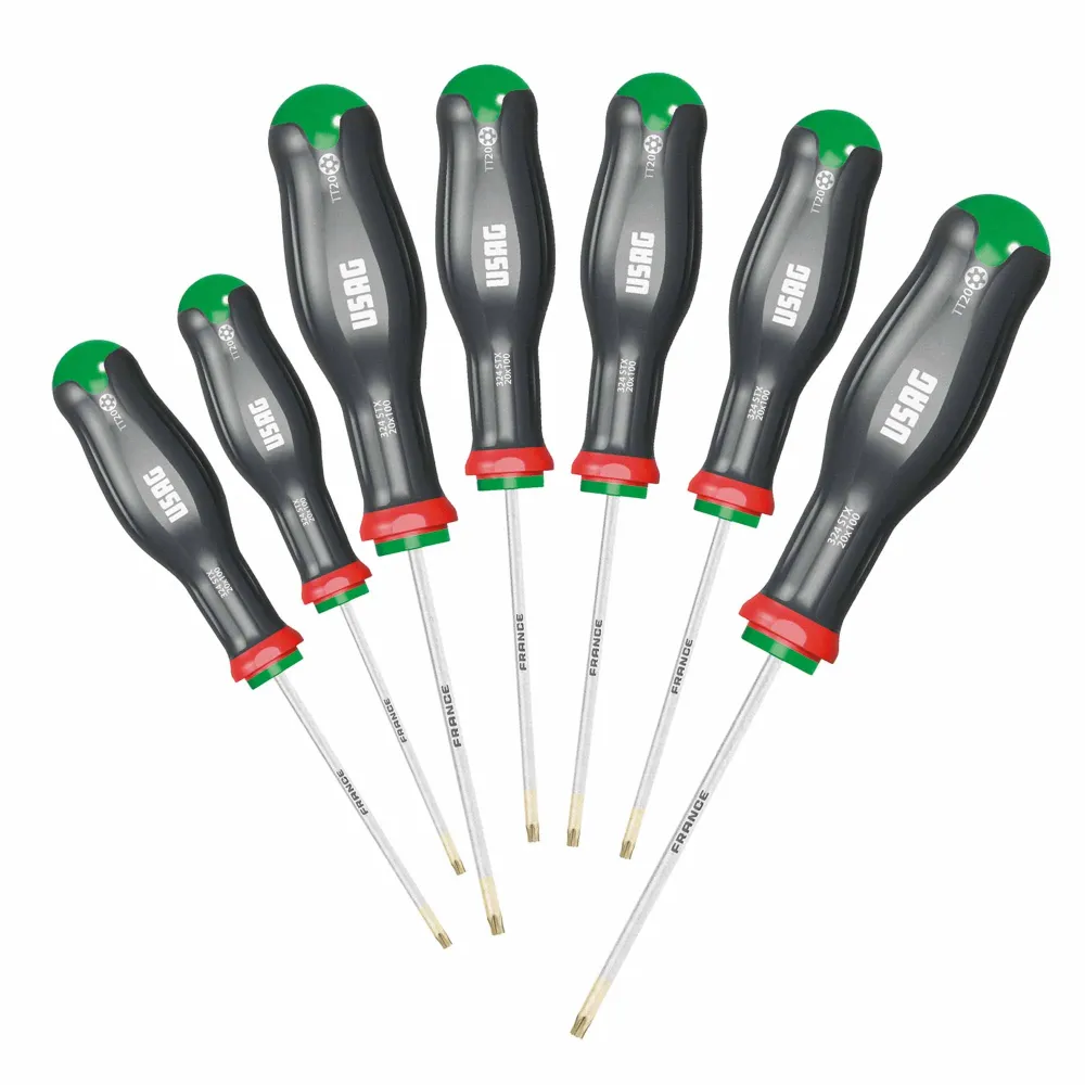 Schroevendraaierset Usag 7 stuks