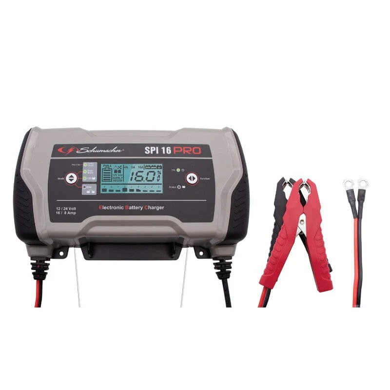 Acculader SPI16 PRO 12/24V, 16/8A Schumacher