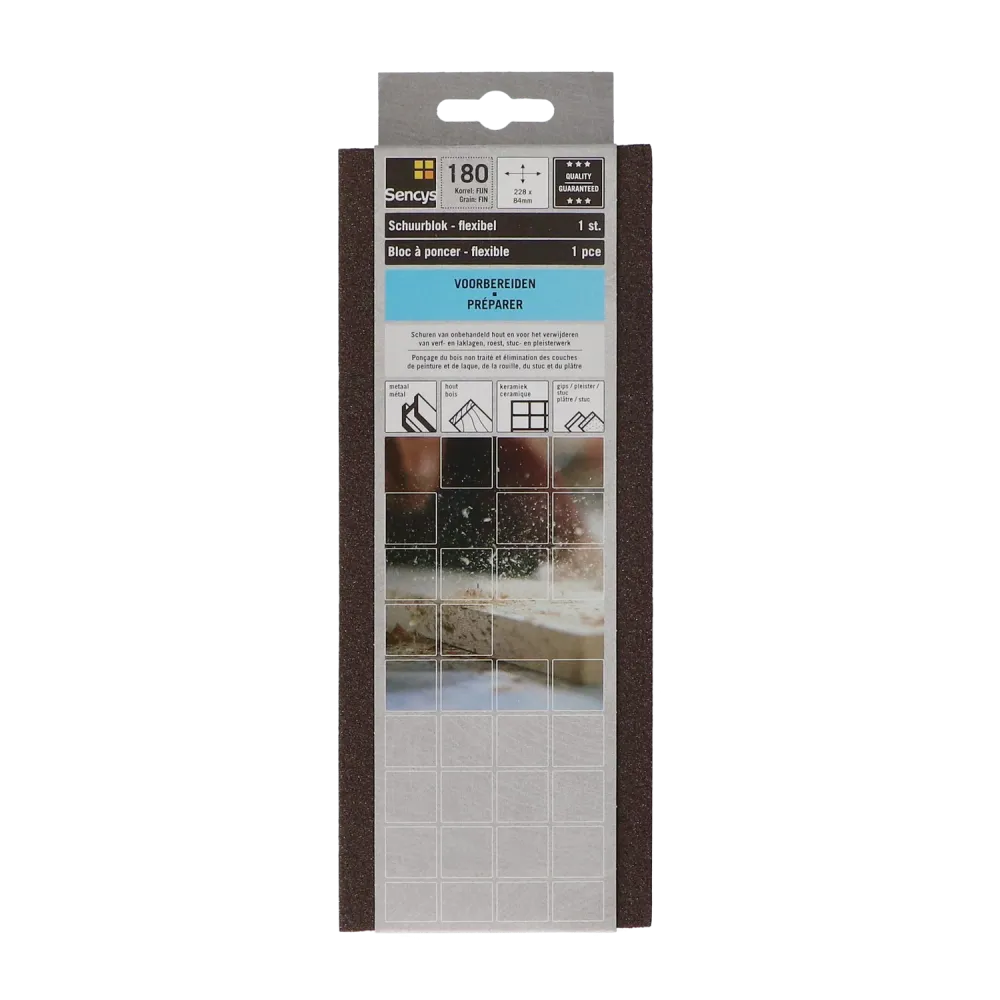 Sencys Schuurpad - 228x84mm - 1 stuks