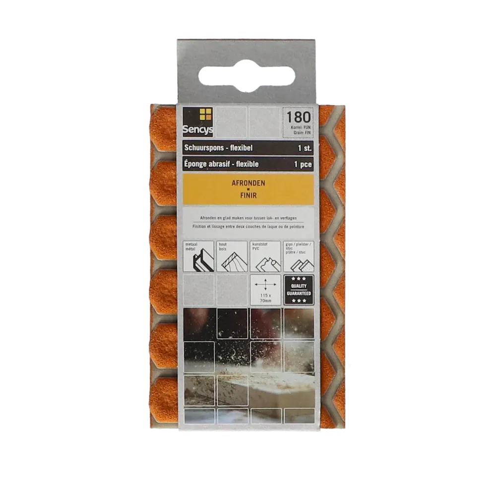 Sencys Schuurpad Multiflex - P180 - 115x70mm - 1 stuks