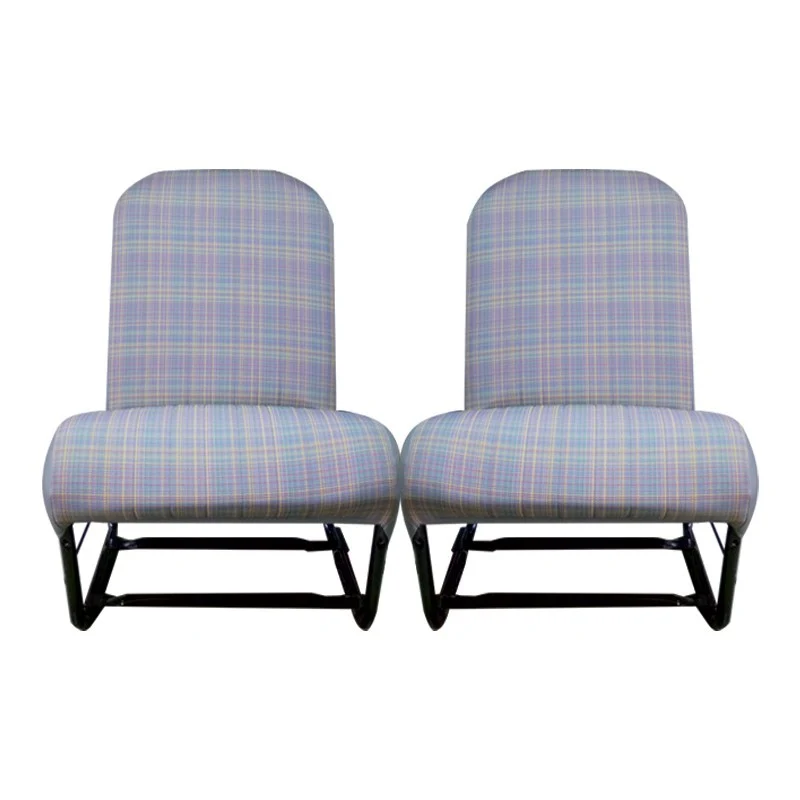 Set voorstoel bekleding ecossais symetrisch