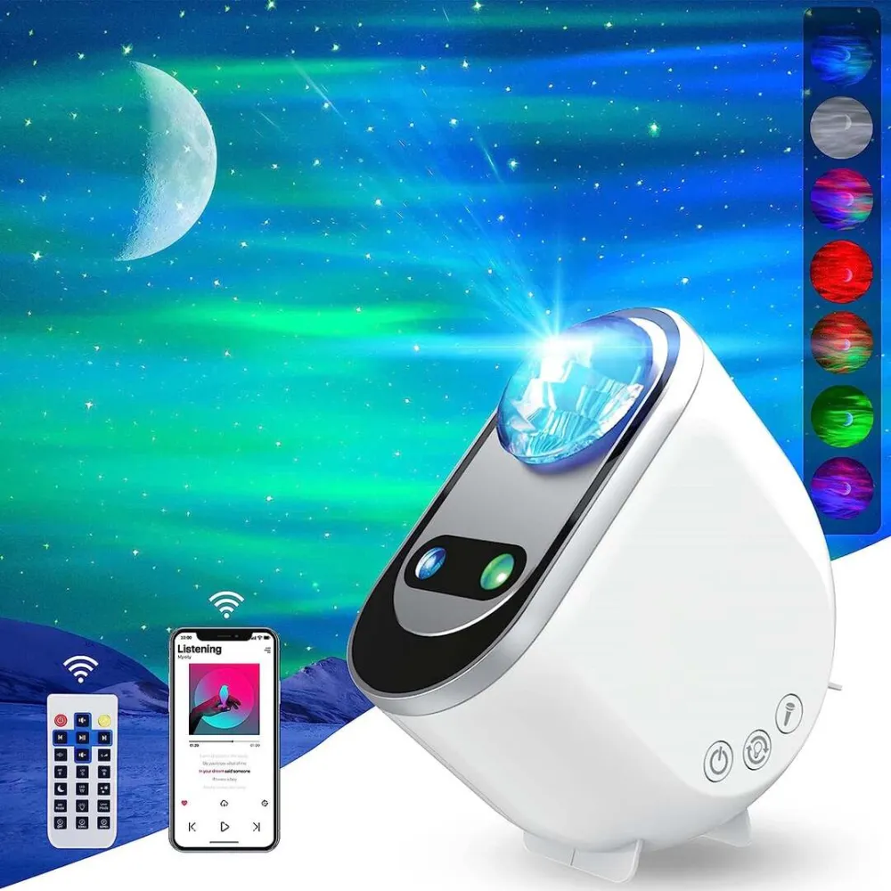 SkyGlow | Projectorlamp voor Betoverende Aurora-Luchten Huis