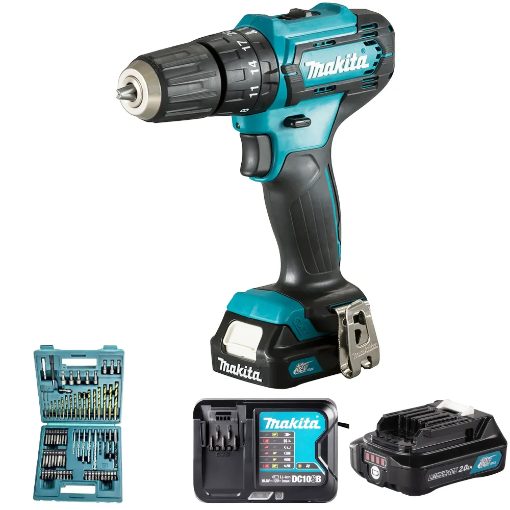Slagboor Makita HP333DSAX1 12V 2Ah