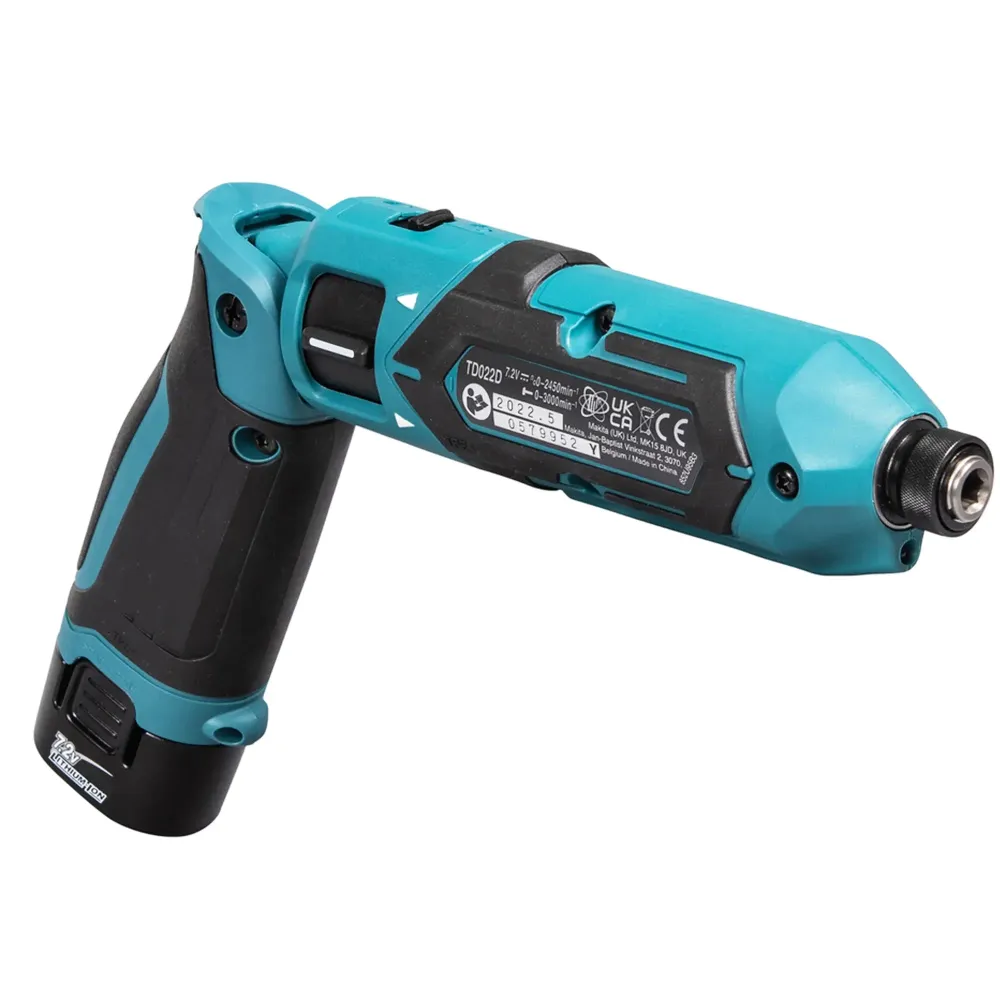 Slagmoersleutel Makita TD022DSE 7,2V 1,5Ah