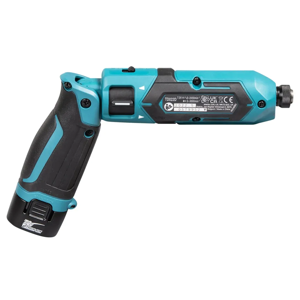 Slagmoersleutel Makita TD022DSE 7,2V 1,5Ah