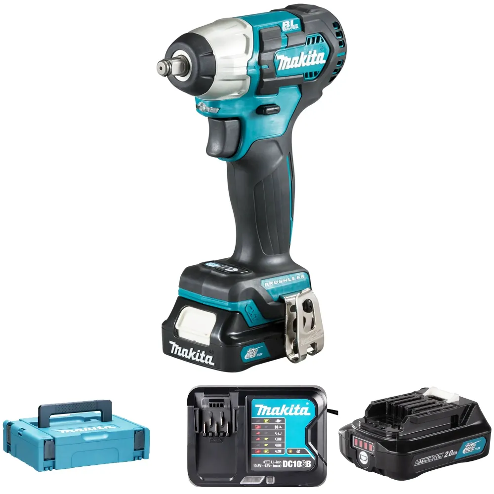 Slagmoersleutel Makita TW160DSAJ 12V 2Ah
