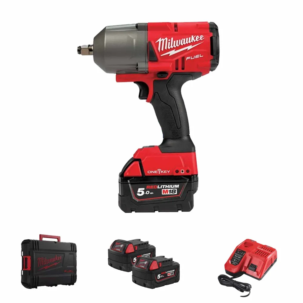 Slagmoersleutel Milwaukee M18 ONEFHIWF12-502X 18V 5Ah