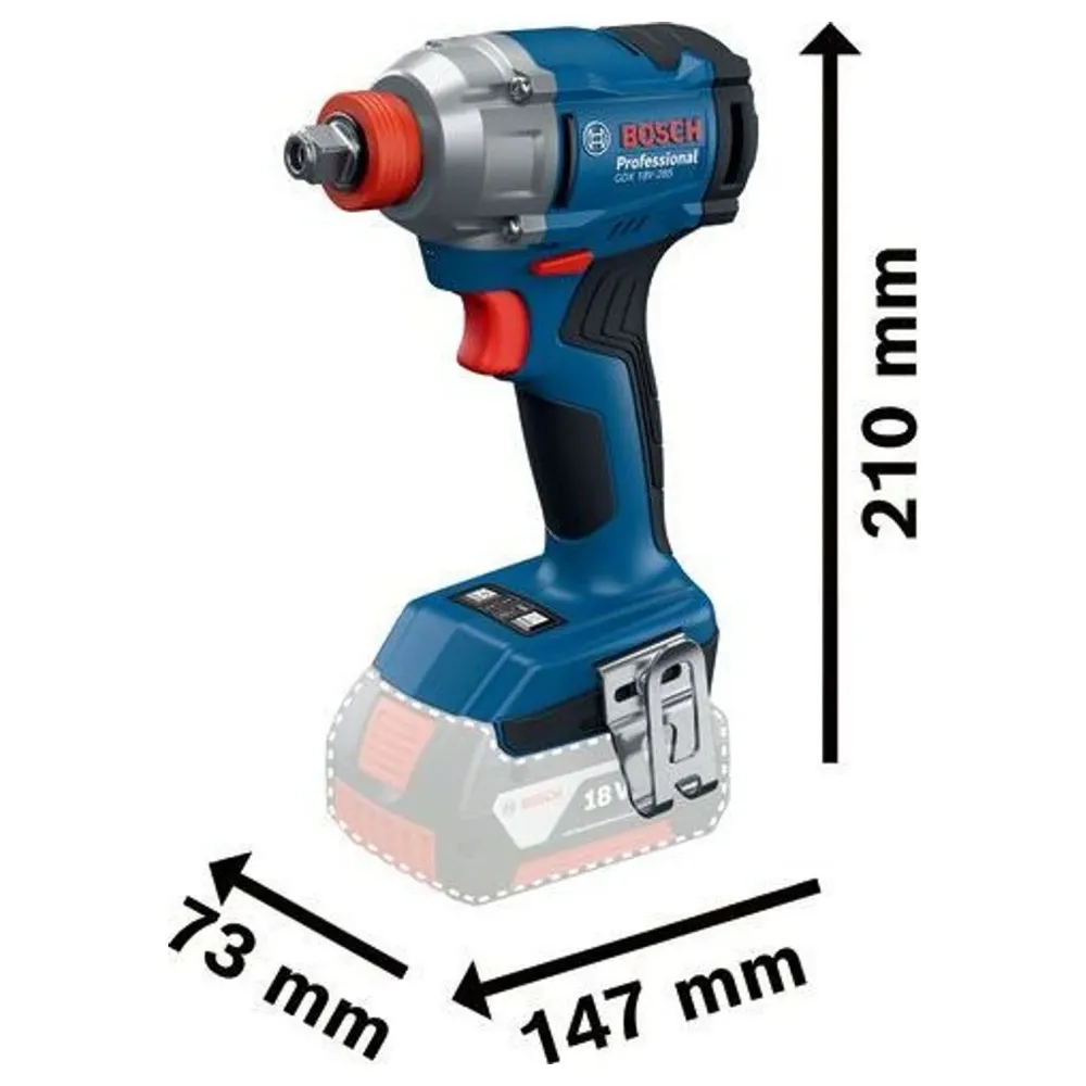 Slagsleutel Bosch GDX 18V-285 PRO 18V