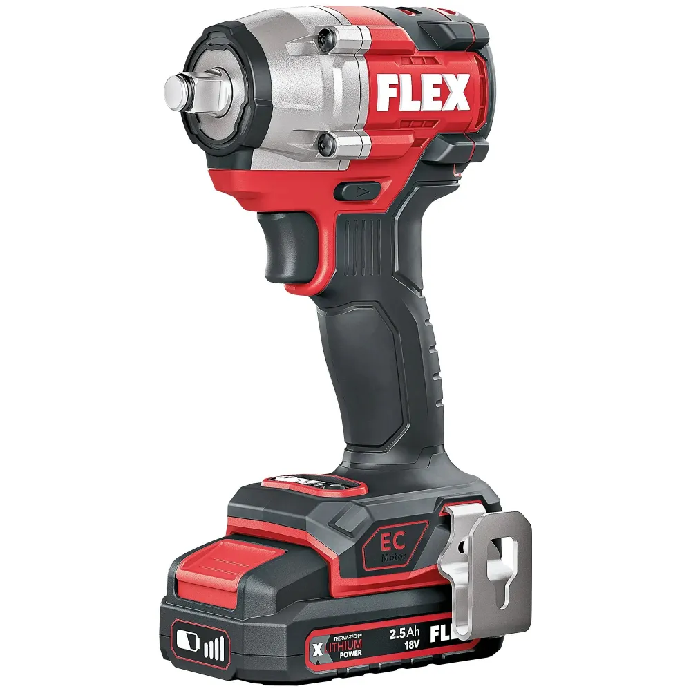 Slagsleutel Flex 18 V IW 1/2" 400 EC 18V 2,5Ah