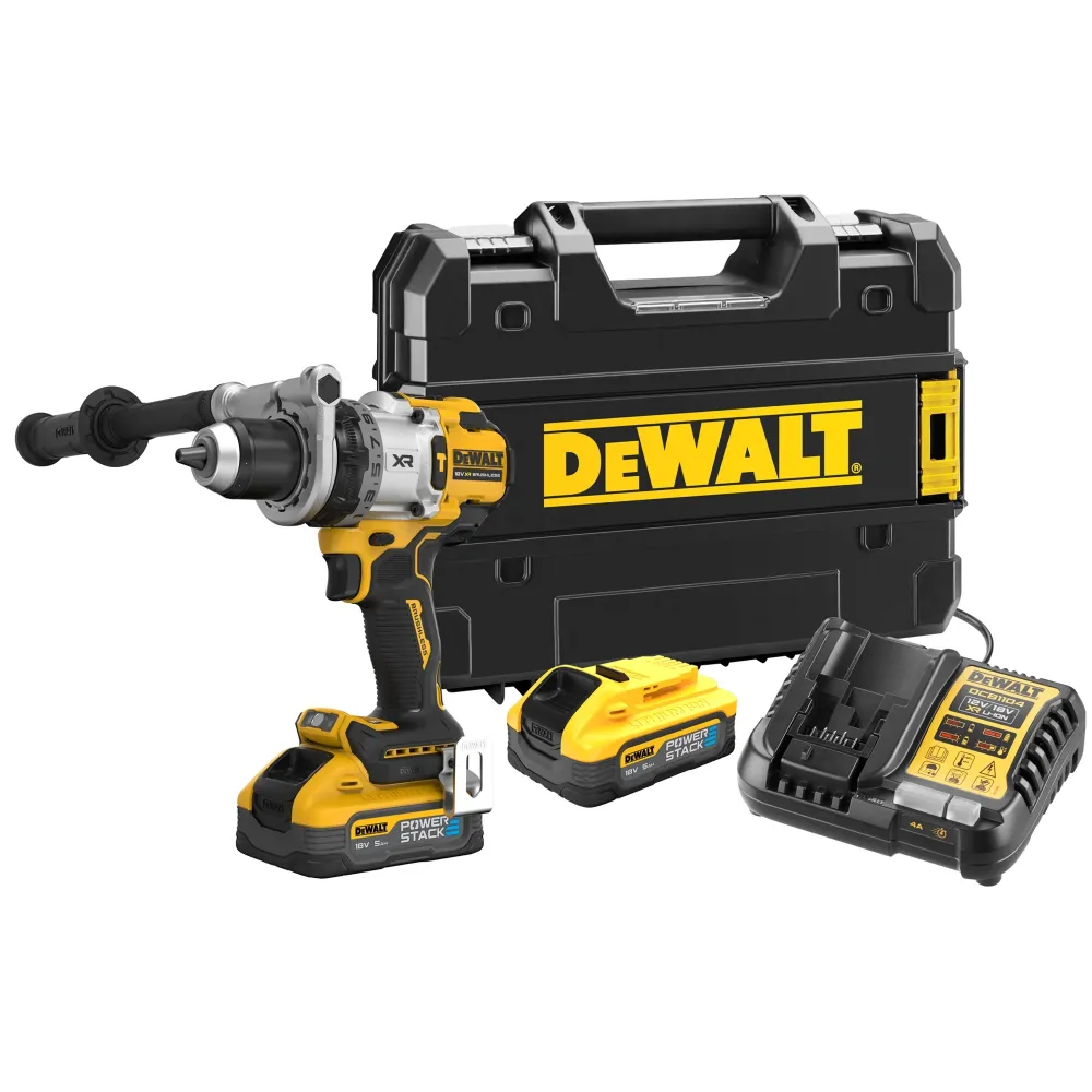 Slagsleutels Dewalt DCD1007H2T-QW 18V 5Ah