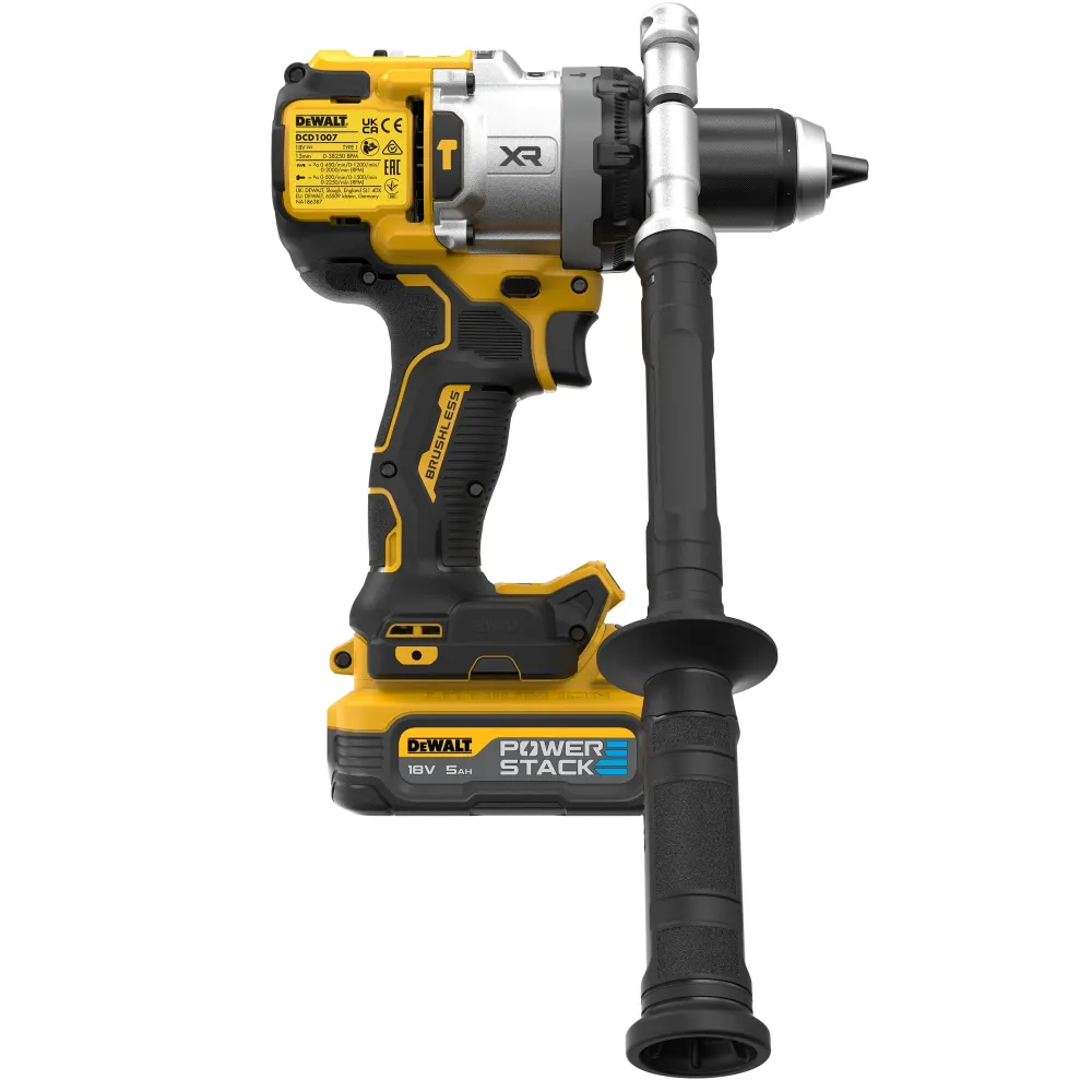 Slagsleutels Dewalt DCD1007H2T-QW 18V 5Ah