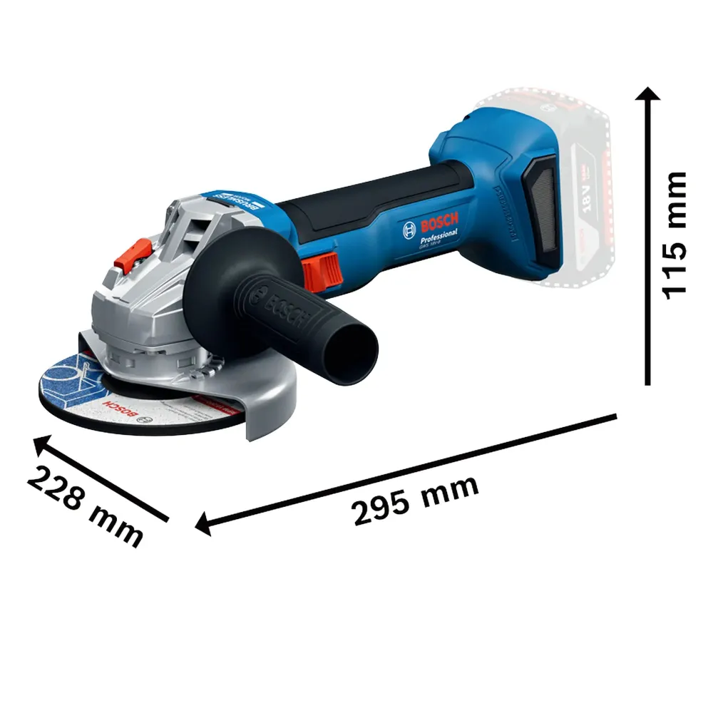 Slijper Bosch GWS 18V-8