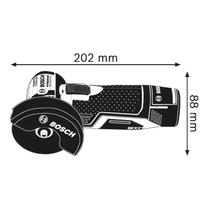 Slijpmachine Bosch GWS 12V-76