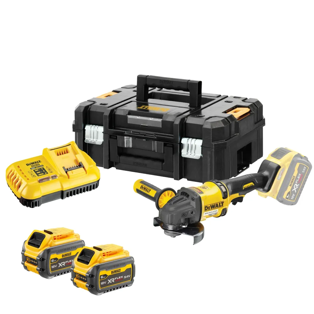 Slijpmachine Dewalt DCG418T2-QW 54V 6Ah