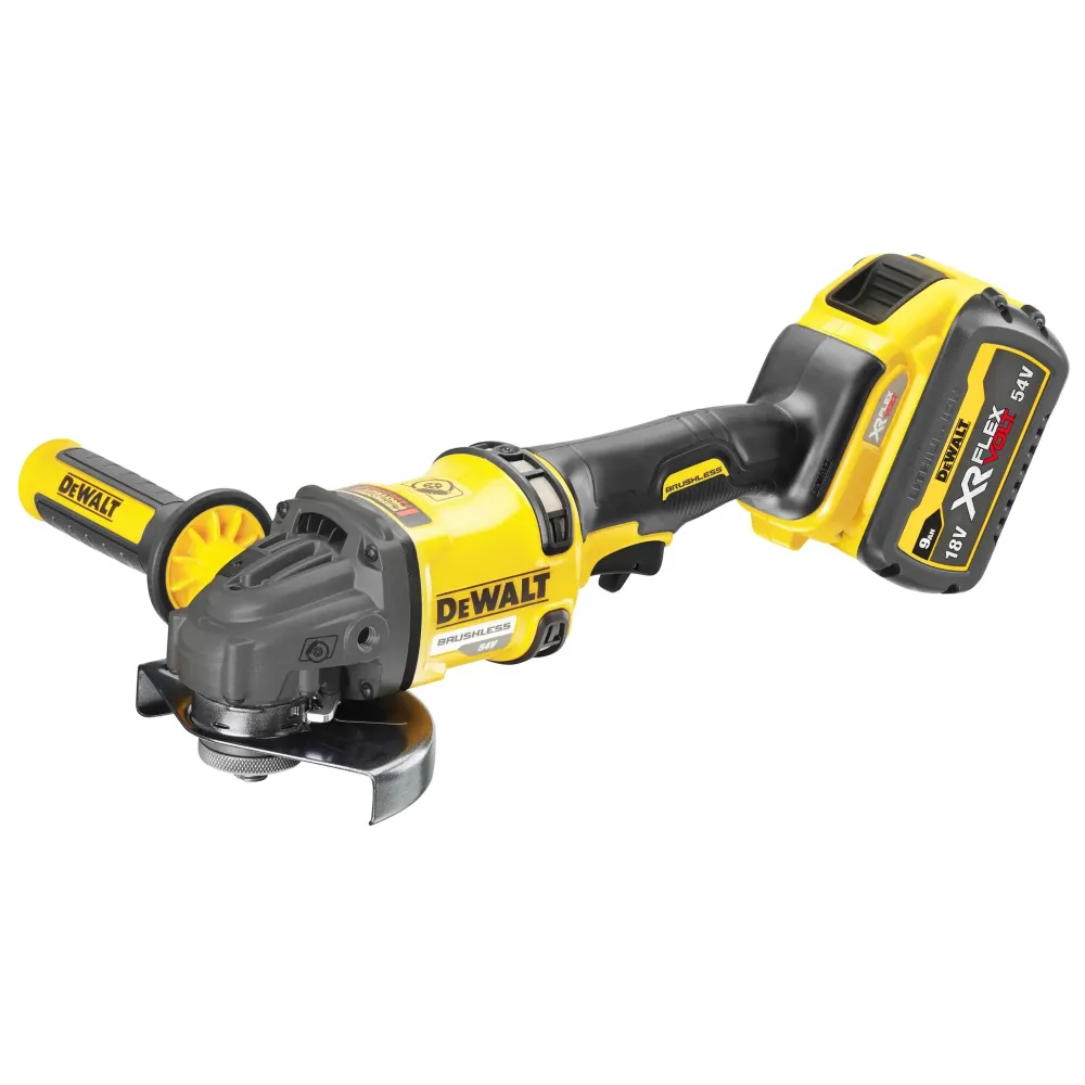 Slijpmachine Dewalt DCG418X2-QW 54V 9Ah