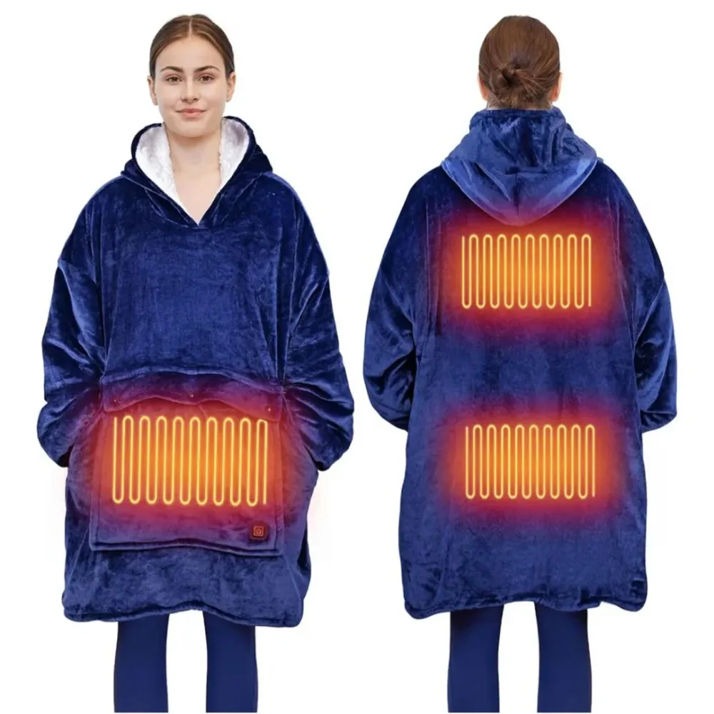 SnugWear | One-Size Warme Dekentrui met Fluweelzachte Binnenlaag