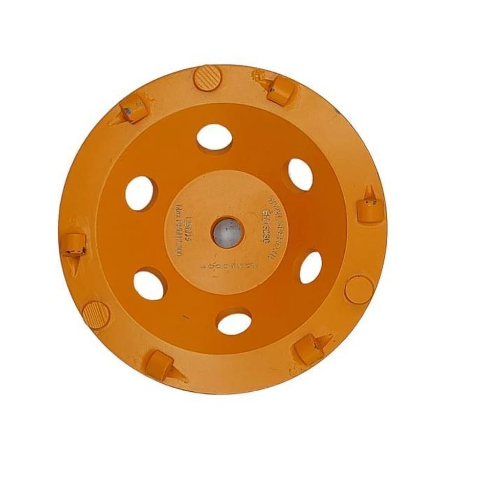 125mm EXTRA GROF 9 Segment PKD Komslijpschijf Coating, Lijm, Asbest & Bitumen - M14 H=40mm TBV SPHS1001B Spero