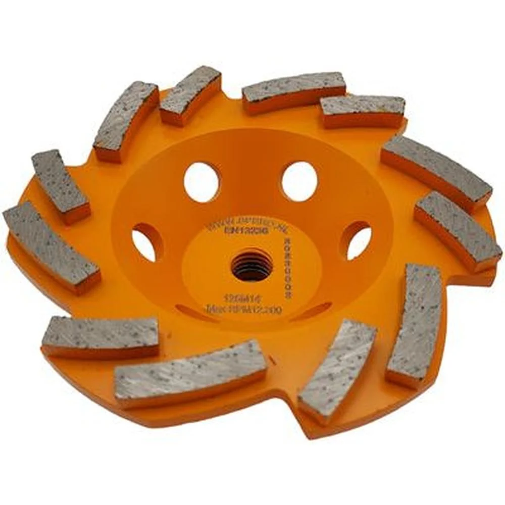 125mm FIJN Dubbele SNAKE Diamant Komslijpschijf Beton - SPERO- M14 H=40mm TBV SPHS1001B