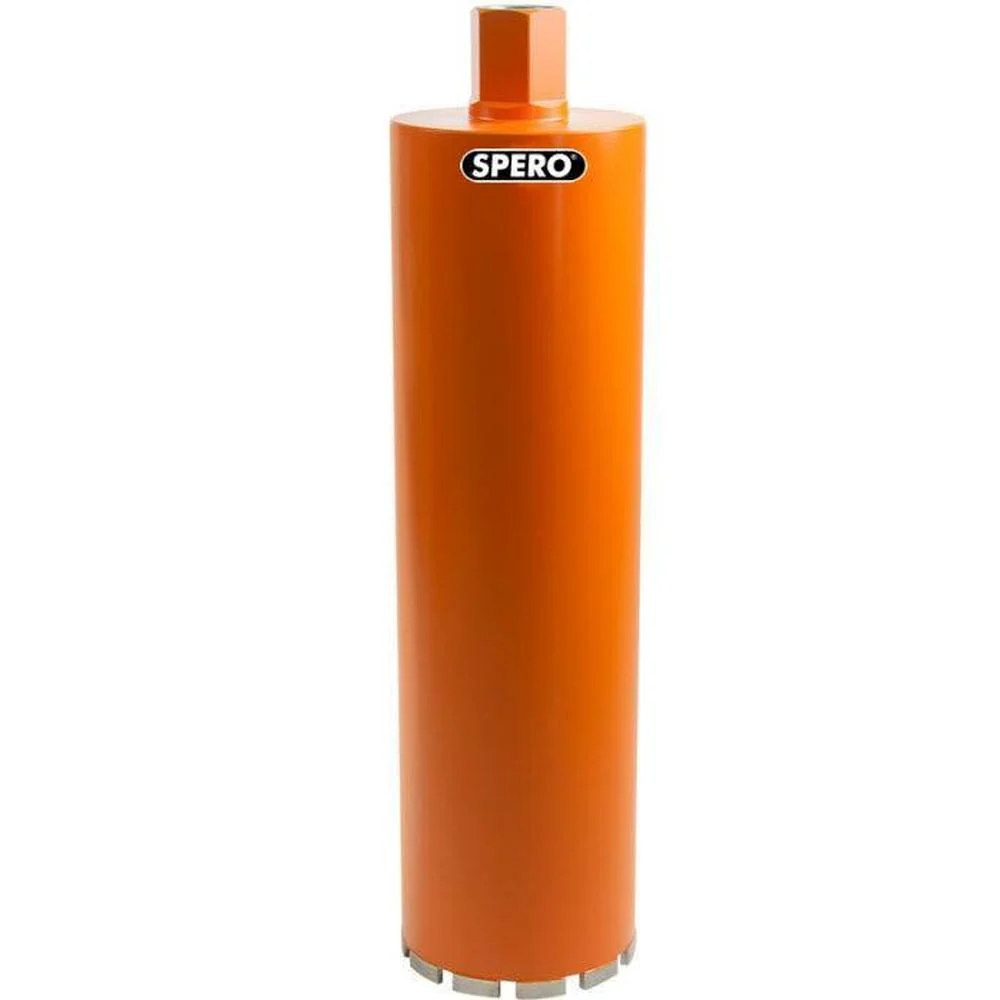 132mm Beton PREMIUM Dikwandig Diamantboor 1-1/4 UNC 400mm lang Spero