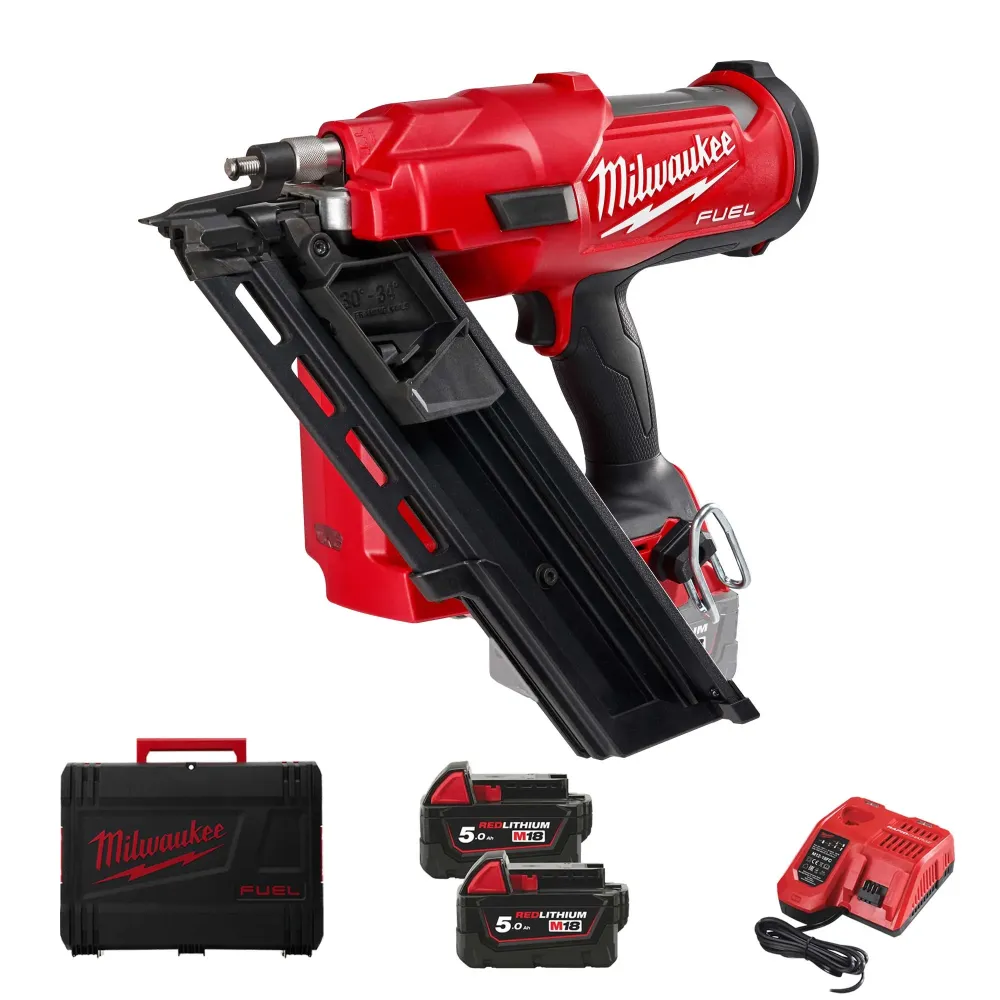 Spijkermachine Milwaukee M18 FFN-502C 18V 5Ah