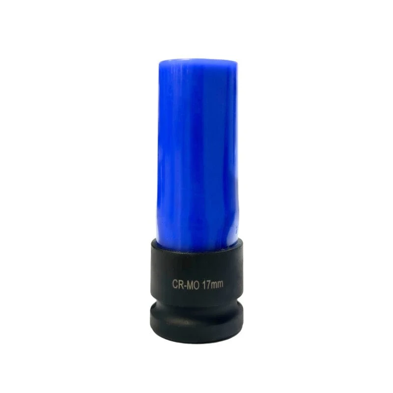 1/2" Krachtdop 17mm, lang dunwandig (blauw) Steiner Airtools