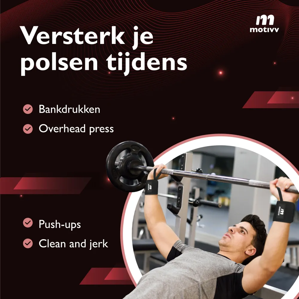 Supplife 2x Fitness & CrossFit Polsband Supplife.nl