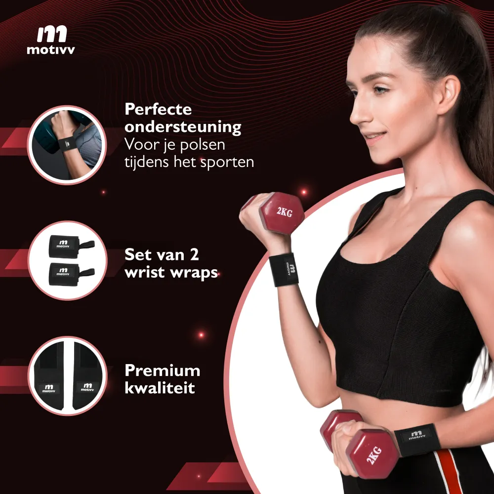 Supplife 2x Fitness & CrossFit Polsband Supplife.nl