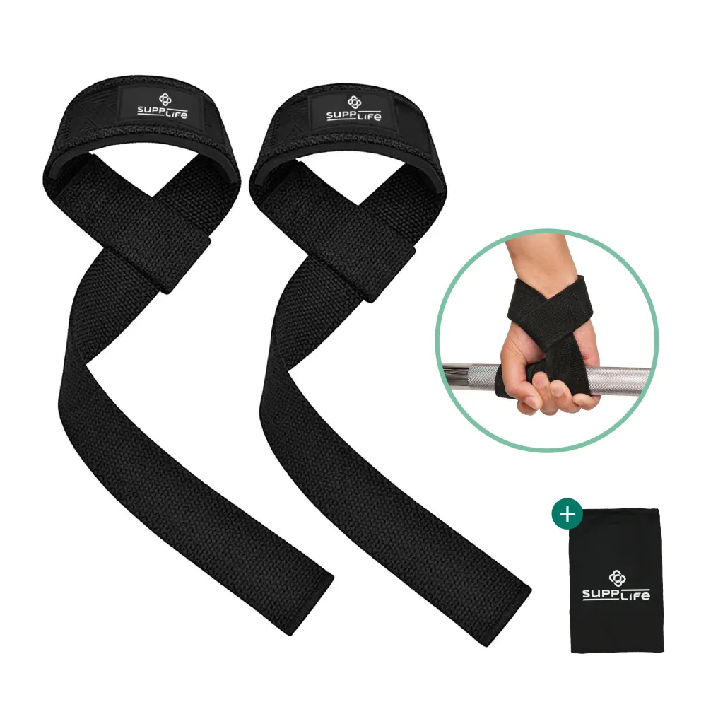 Supplife Lifting & Weightlifting Straps - 2 Stuks Supplife.nl