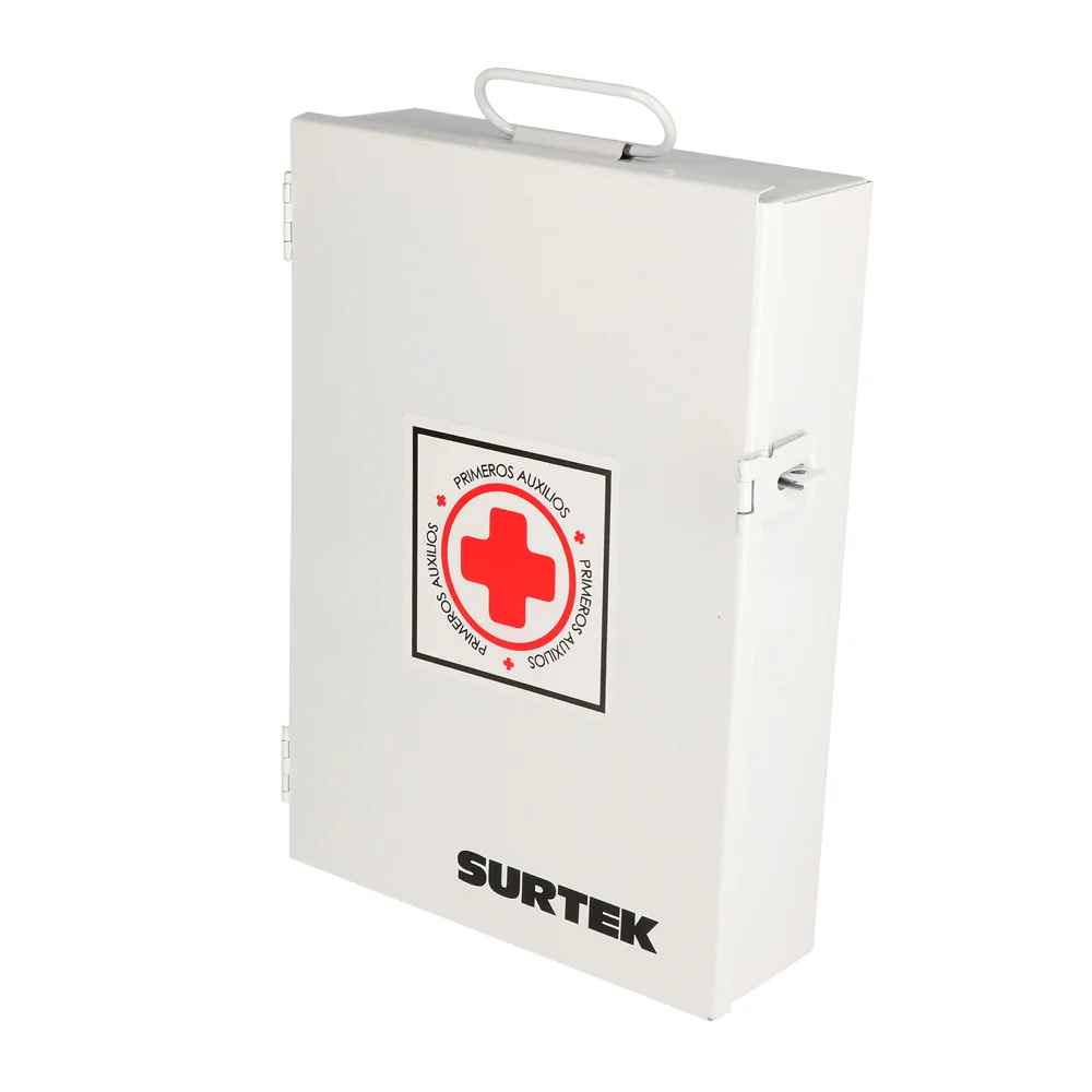 Botiquín de primeros auxilios de lámina con pintura electro estática Surtek SURTEK DS