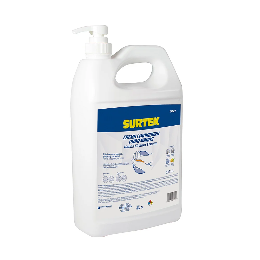 Crema desengrasante limpiadora de manos 3.7 Lt Surtek SURTEK DS