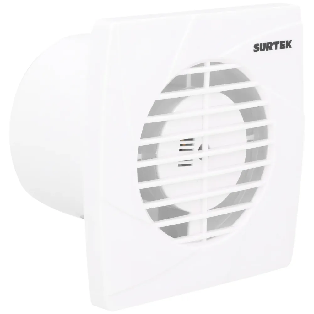 Extractor de aire domestico 4", 1.5m2 de alcance, 12 w, 44 m3/h, 40dB Surtek SURTEK DS