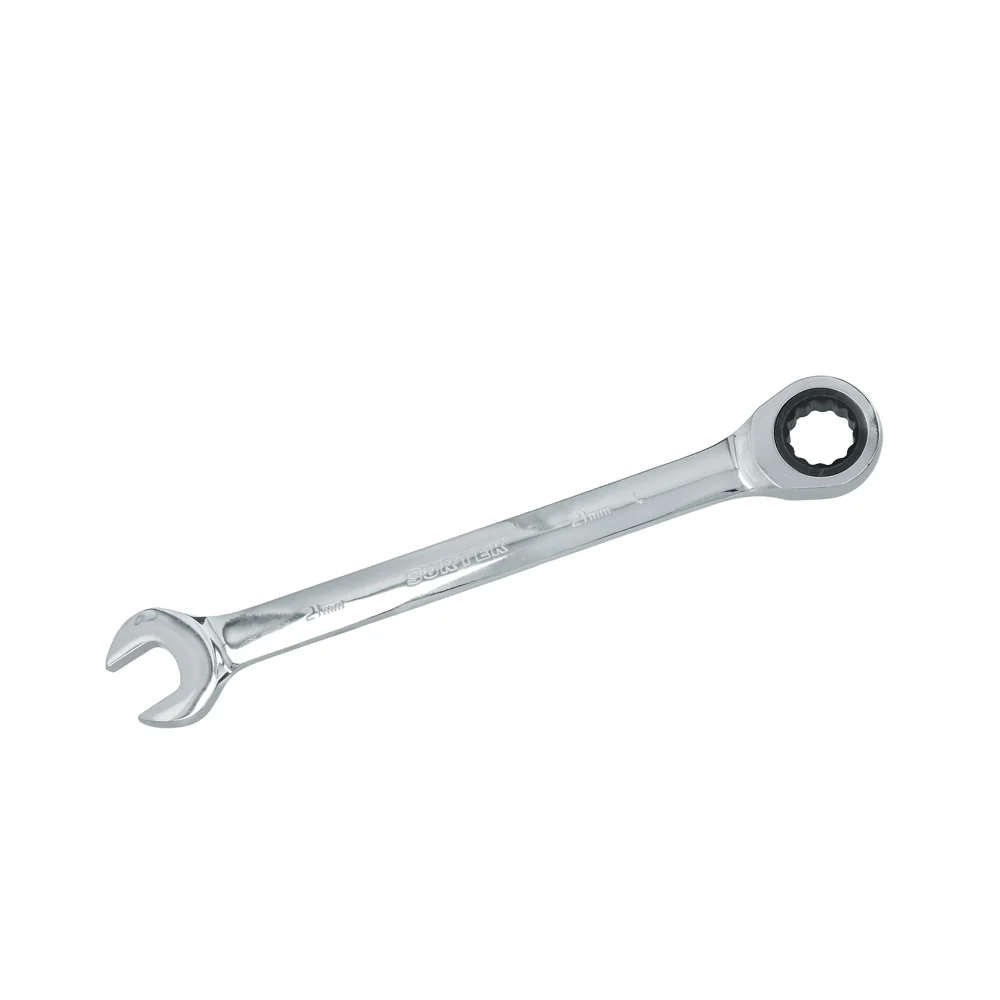 Llave combinada pulido espejo de matraca métrica, 12 puntas, 21mm Surtek SURTEK DS
