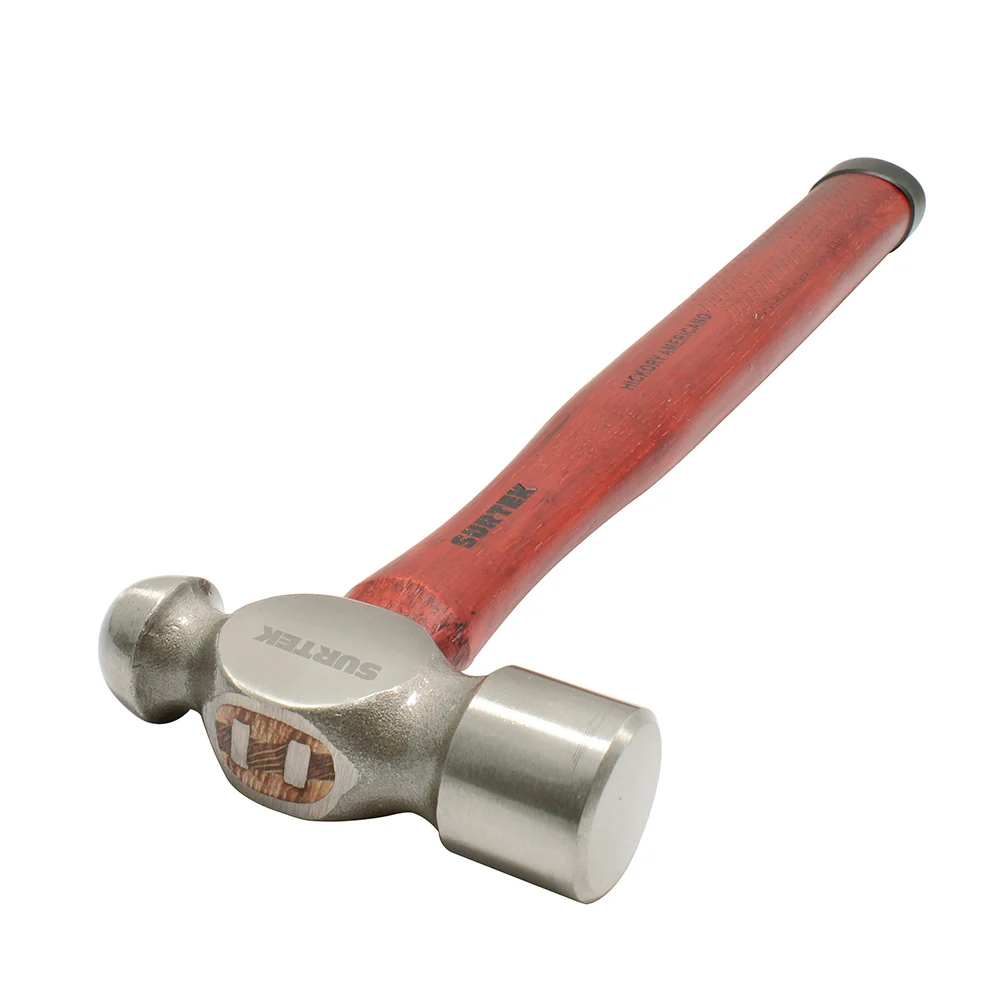 Martillo de bola pulido con mango de madera de 16", 24 oz Surtek SURTEK DS