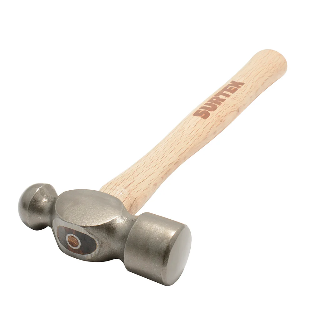 Martillo de bola pulido con mango de madera de encino de 18", 48 oz Surtek SURTEK DS