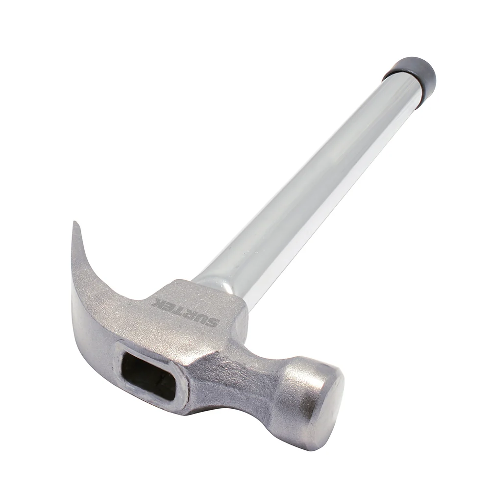 Martillo de uñ curva con mango tubular de 13", 16 oz Surtek SURTEK DS