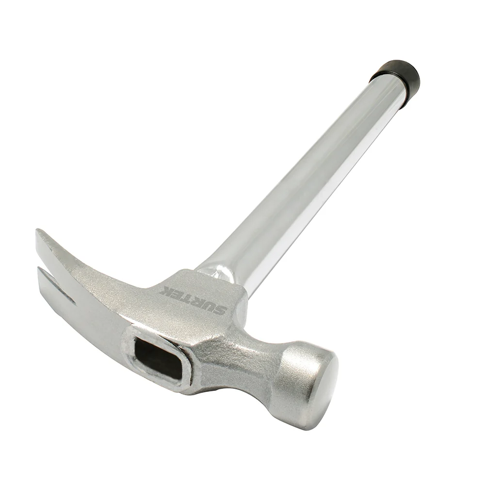 Martillo de uñ recta con mango tubular de 13", 16 oz Surtek SURTEK DS