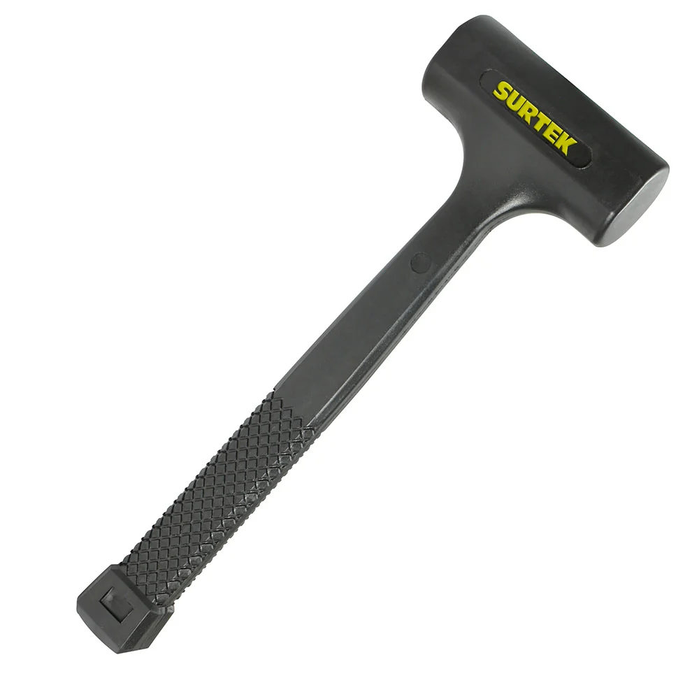 Mazo de golpe seco de una sola pieza con mango antiderrapante de 12", 16 oz Surtek SURTEK DS