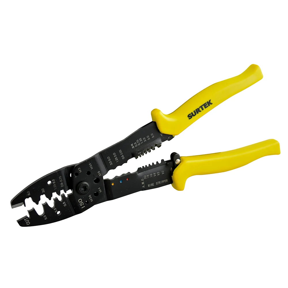 Pinza pelacable 10-20 AWG de 10" Surtek SURTEK DS