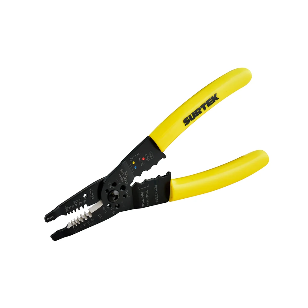 Pinza pelacable 10-22 AWG de 8" Surtek SURTEK DS