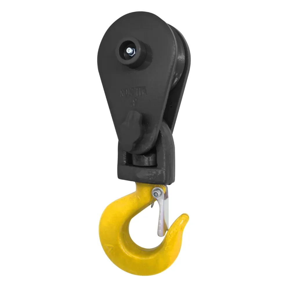 Polea con gancho para cable 1/2", 4 ton Surtek SURTEK DS
