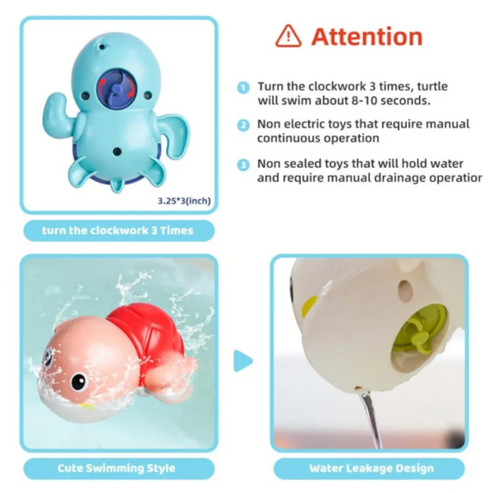 SwimBuddy | Wind-Up Zwemvriendjes voor Bad- en Speeltijd