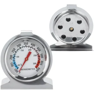 TERMOMETRO PROFESIONAL ANALOGICO PARA HORNO ACERO INOXIDABLE