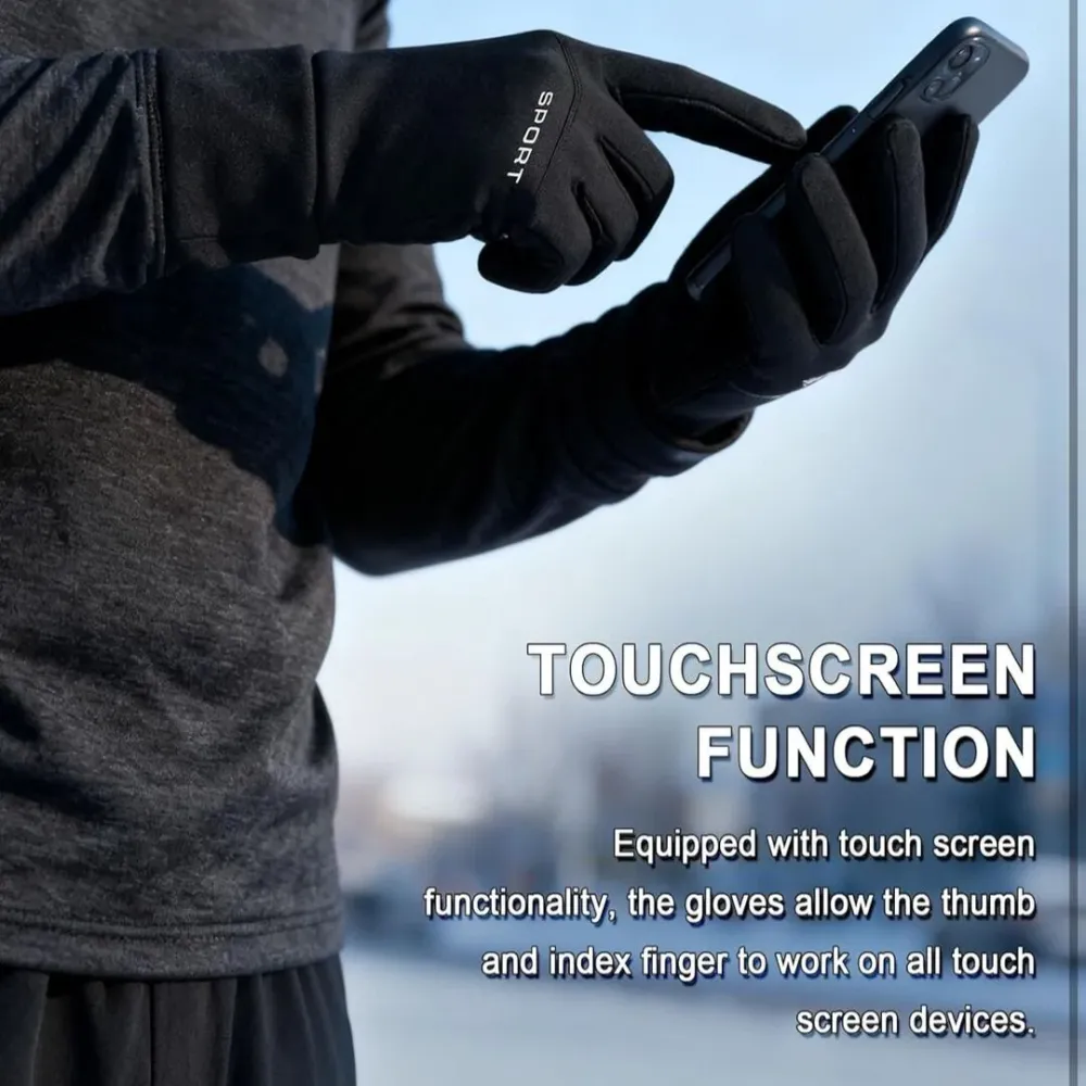 ThermoGrip | Winterhandschoenen met Warmte tot –30°C en Touchscreenfunctie