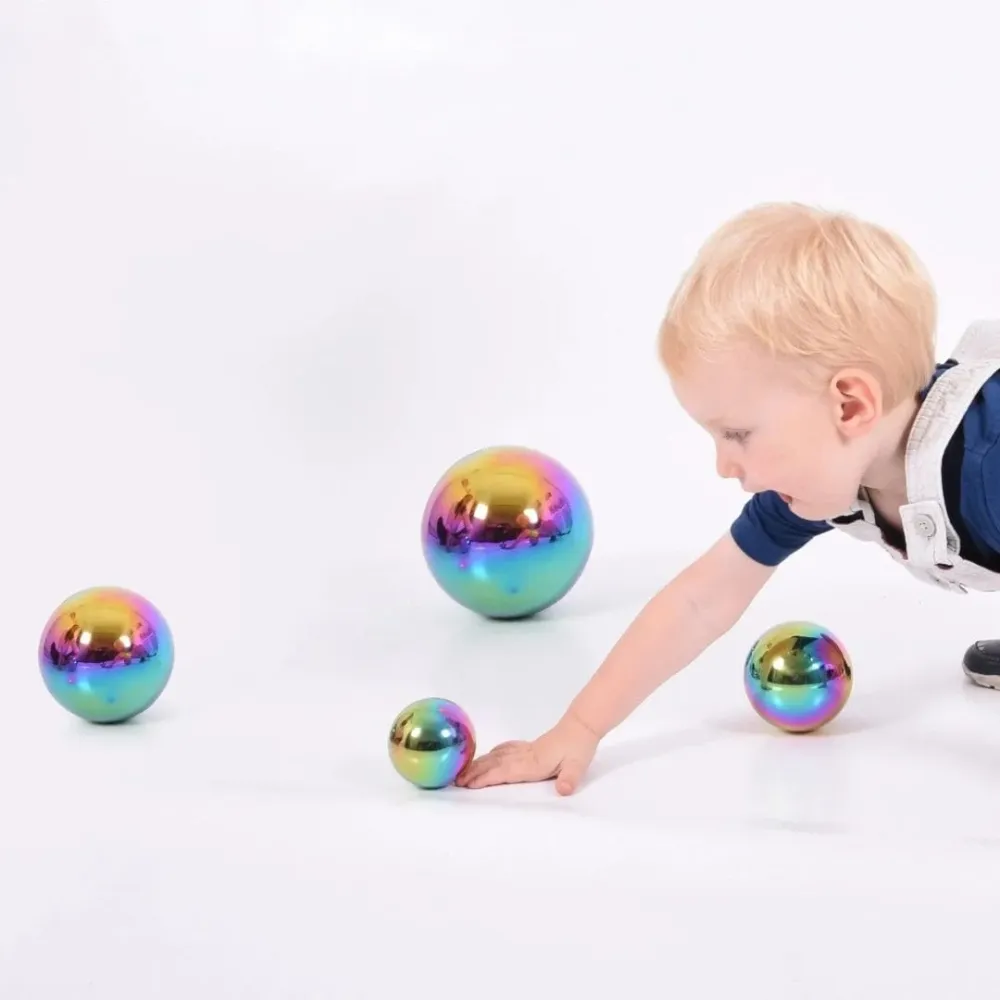 Tickit sensorische reflecterende Color Burst-ballen - 4 stuks