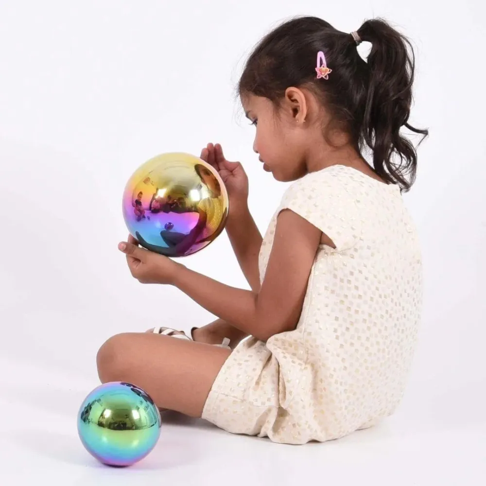 Tickit sensorische reflecterende Color Burst-ballen - 4 stuks