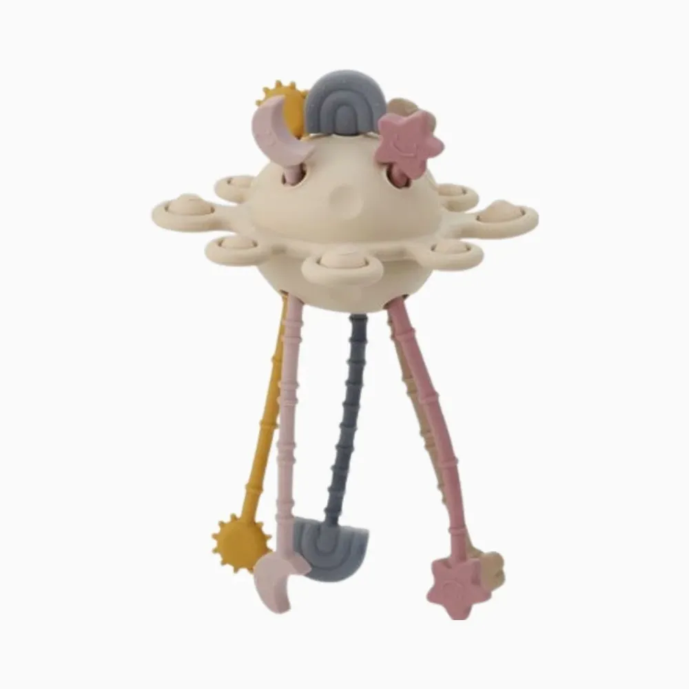Tickit SiliSoft Zip Pull toy - sand